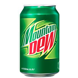 마운틴듀(뚱)355ml캔(롯데칠성)