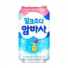 밀크소다암바사(뚱)345ml캔(코카)