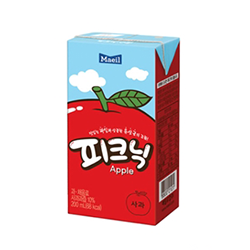피크닉사과200ml팩(매일)