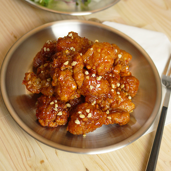 ▷한품-양념치킨200g