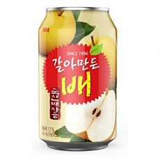 갈아만든배(뚱)340ml캔(해태)