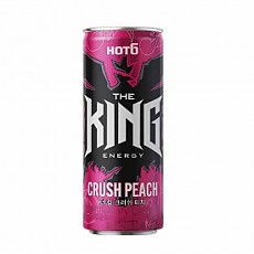 핫식스더킹크러쉬피치355ml캔(롯데칠성)