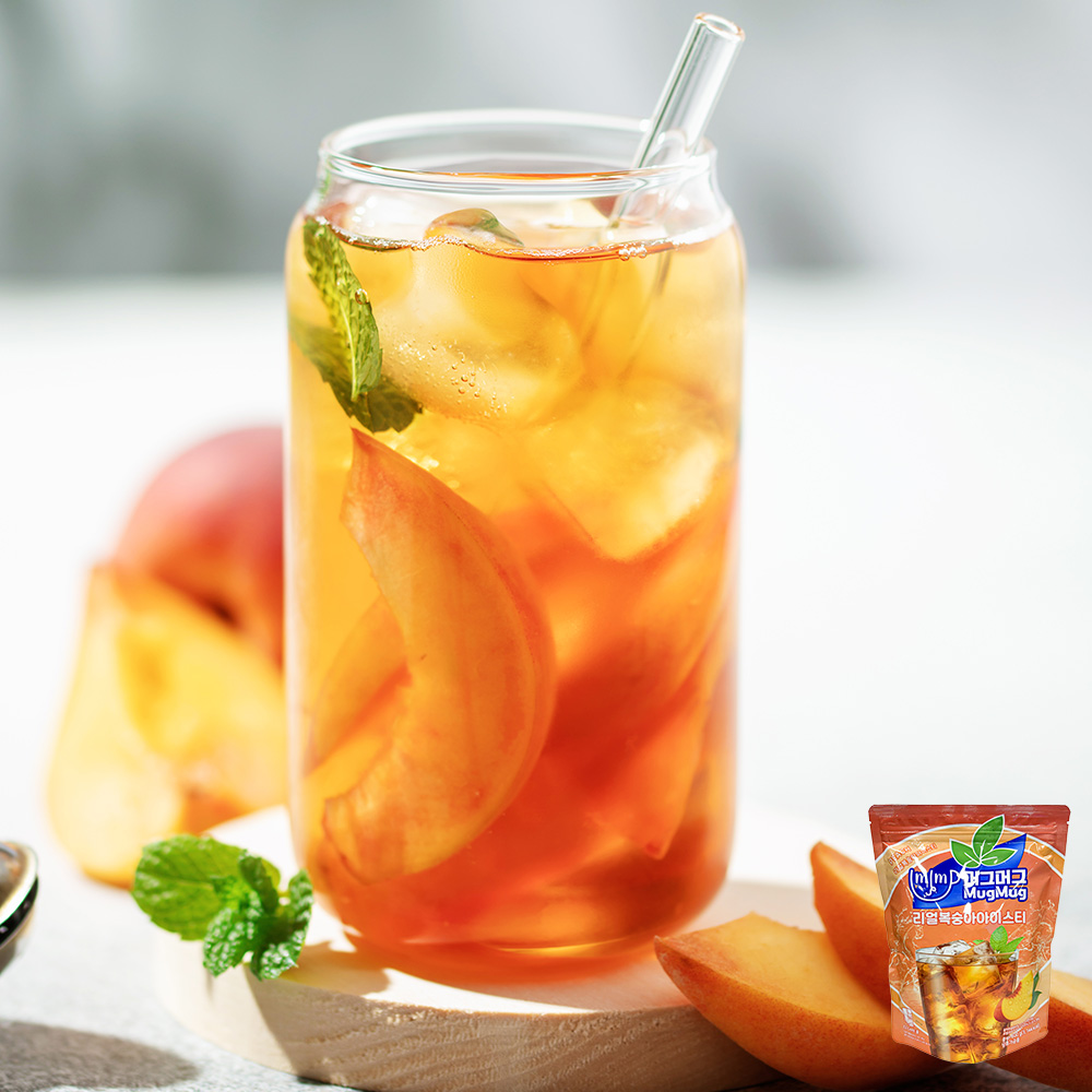 머그머그-리얼복숭아아이스티800g[네스티카피상품]