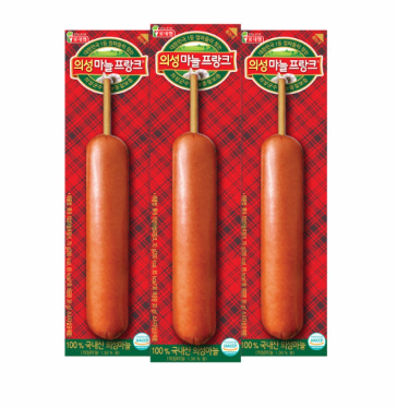●마늘후랑크(롯데햄)