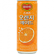스퀴즈오렌지240ml캔(롯데칠성)