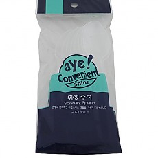 ●[벌크]일회용숟가락10P[색상랜덤]