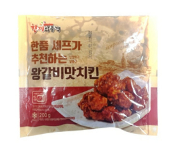 ▷한품-왕갈비맛치킨200g