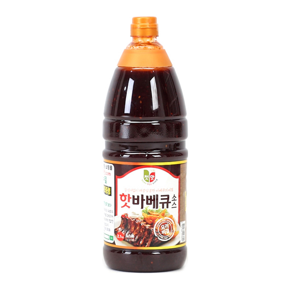 ●핫바베큐소스2.1kg(청우식품)
