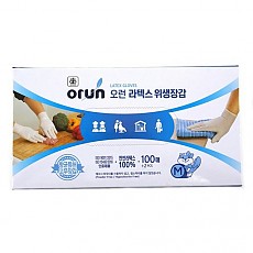 ●니트릴장갑(중)[라텍스장갑]