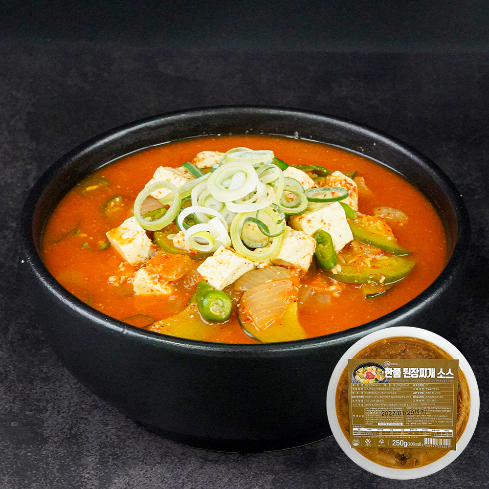 ▷한품-된장찌개소스250g