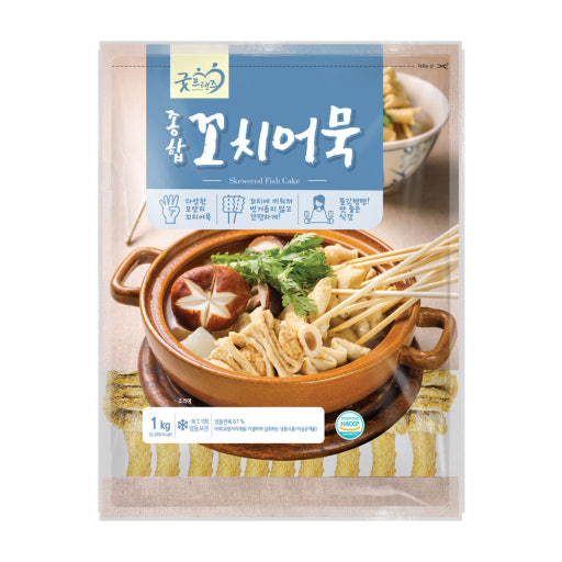 ▷종합꼬치어묵1kg(굿프랜즈)
