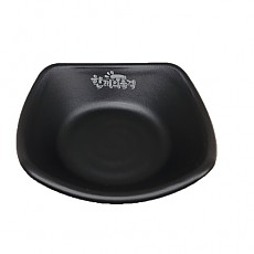 ●**블랙**한품그릇-단무지용기